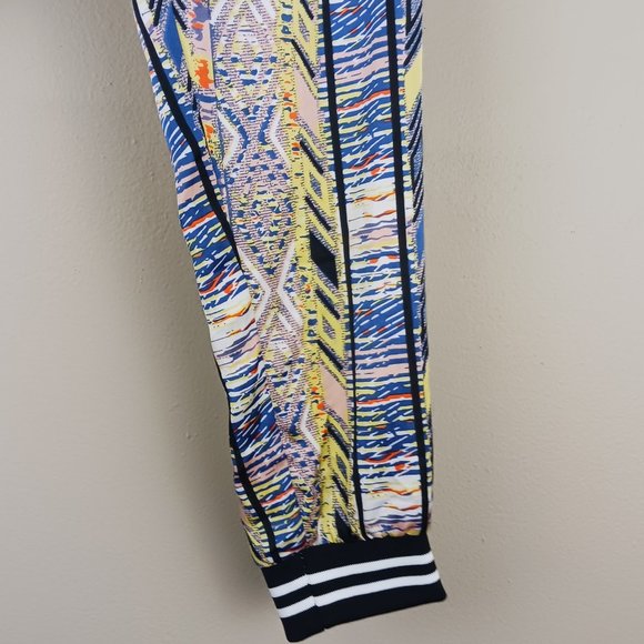 GIMMICKS by BKE| Mix Media Multicolor Embroidered Bomber Jacket Size Medium - Picture 6 of 11